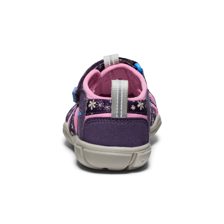 Little Kids' Seacamp II CNX Water Shoes | Daisies/Marina Print | Non-Slip Beach & Pool Shoes for Toddlers & Infants | Perfect for Swimming, Splash Pads & Outdoor Play