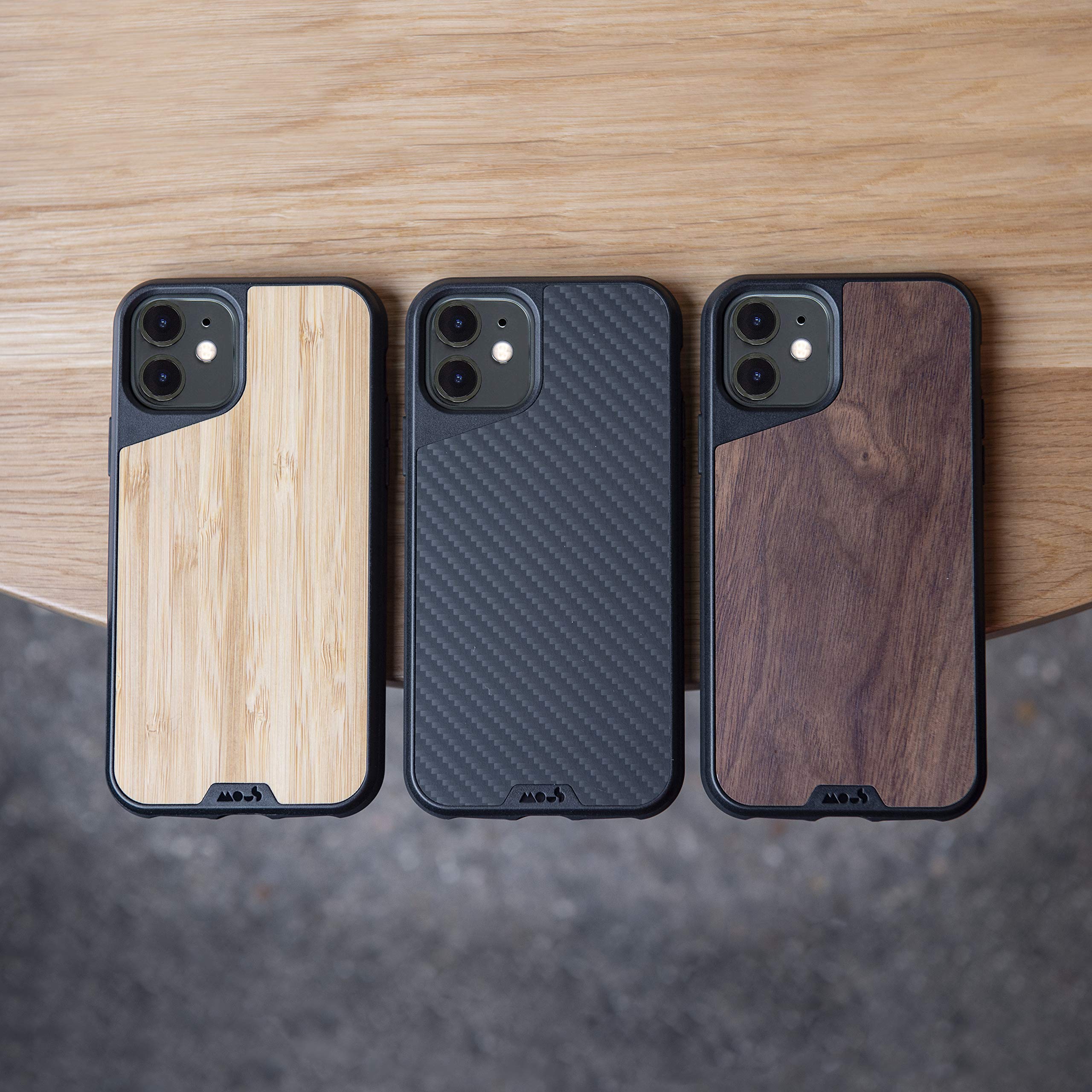 Mous Limitless 3.0 Carbon Fiber Case for iPhone 11 - Ultra Protective Shockproof Phone Cover - Perfect for Outdoor Adventures, Travel & Daily Protection