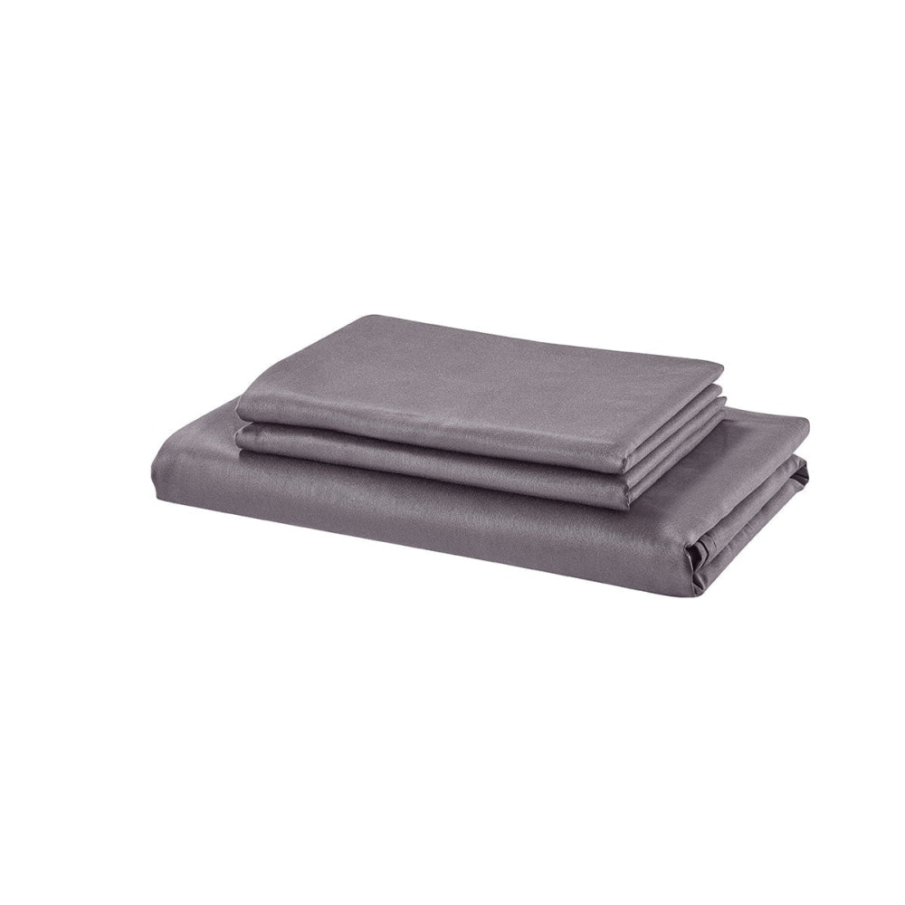 Luxury 1200 Thread Count Cotton Bed Sheet Set - Queen Size, Castlerock Grey - Ultra Soft & Breathable for a Comfortable Sleep - Perfect for Master Bedroom, Guest Room & Hotel Use