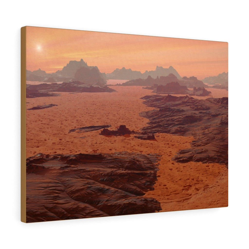 Desert Midwest Wall Art Canvas Print - Modern Home Decor for Living Room, Bedroom & Office - Ready to Hang