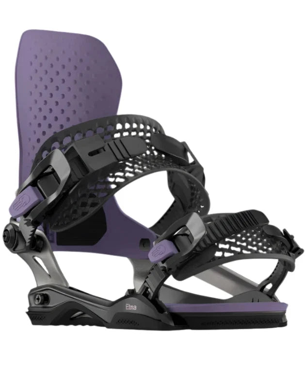 Bataleon Women's Etna VT Snowboard Binding 2025 - High-Performance Snowboard Bindings for Women | Perfect for All-Mountain Riding & Freestyle Snowboarding