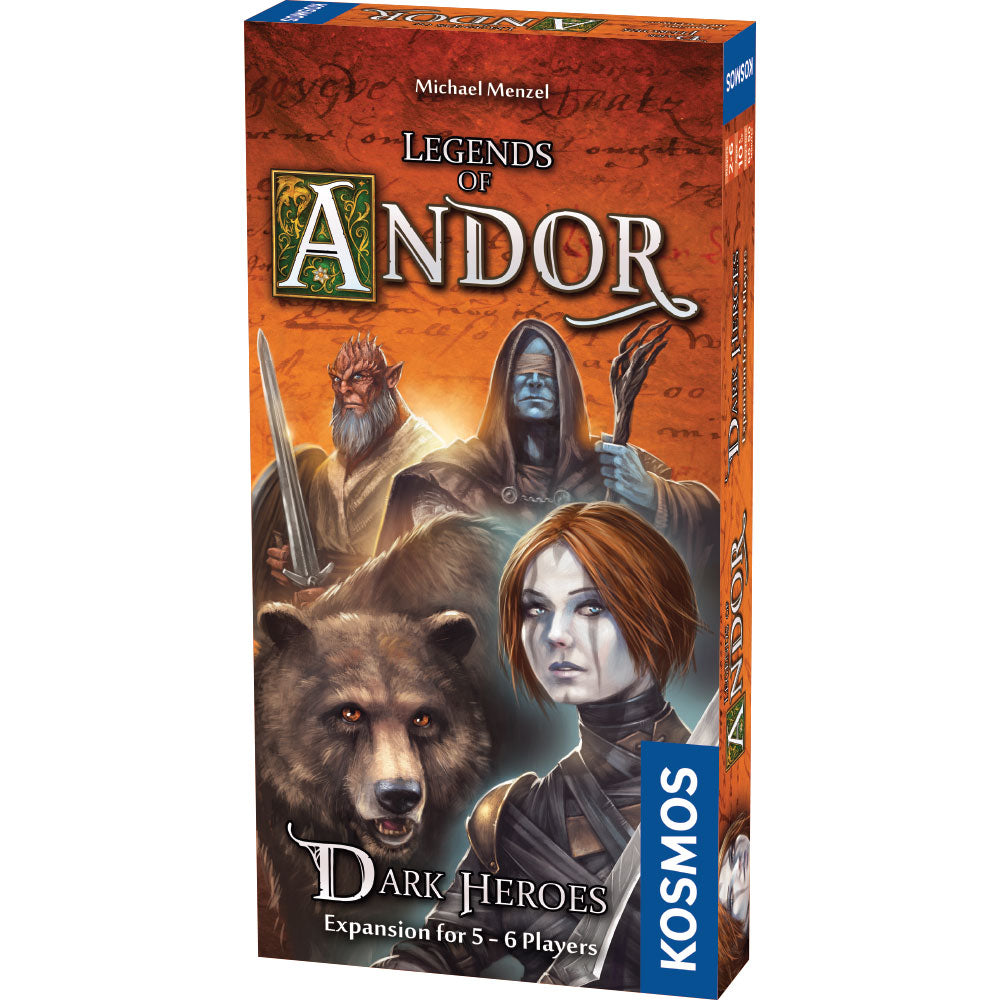 Legends of Andor: Dark Heroes Expansion Pack - Board Game Adventure for Strategy Lovers - Perfect for Game Nights & Fantasy RPG Enthusiasts