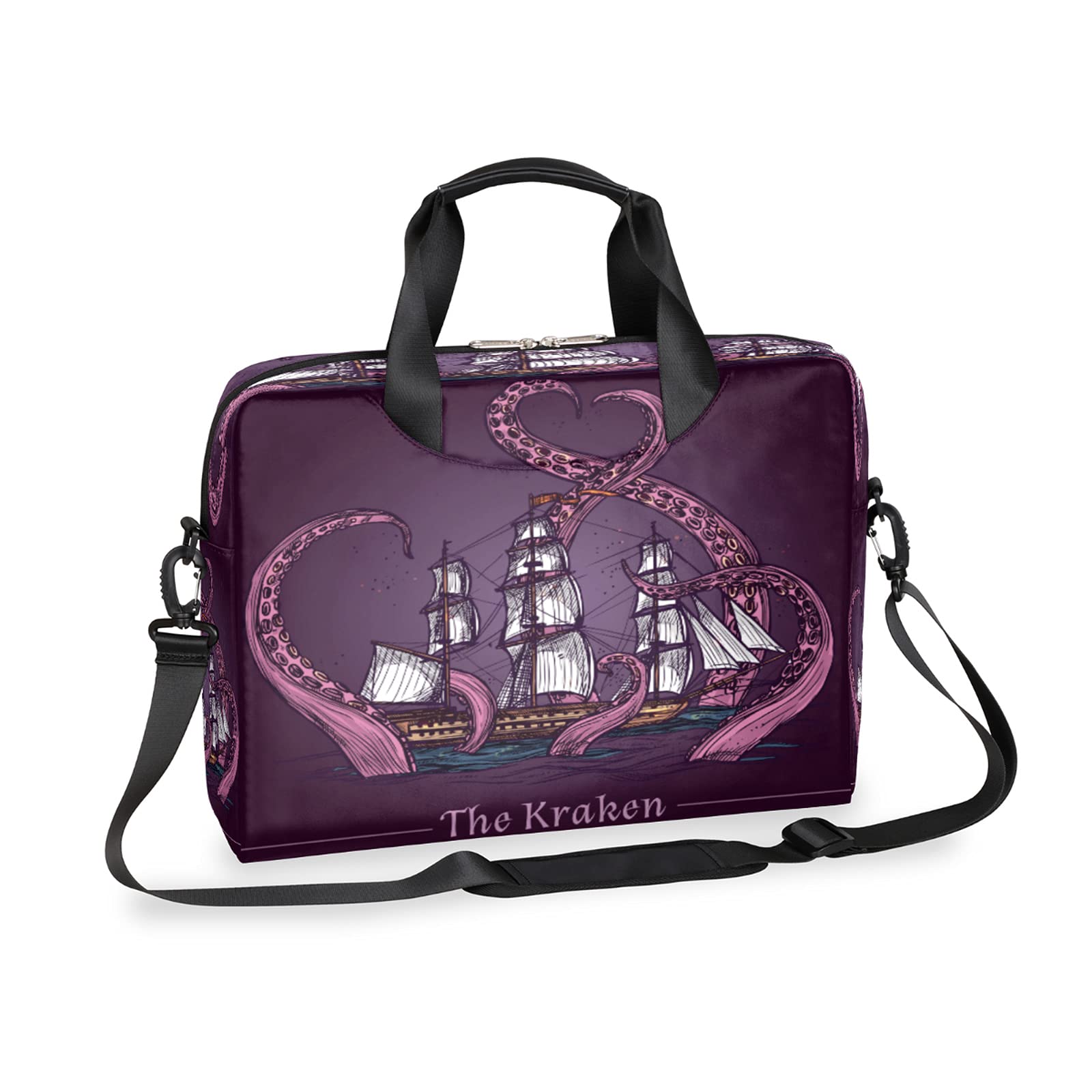 Stylish 16 Inch Laptop Shoulder Bag for Women & Men - Durable Laptop Sleeve Case & Satchel Briefcase - Perfect for Work, Travel & Daily Commute