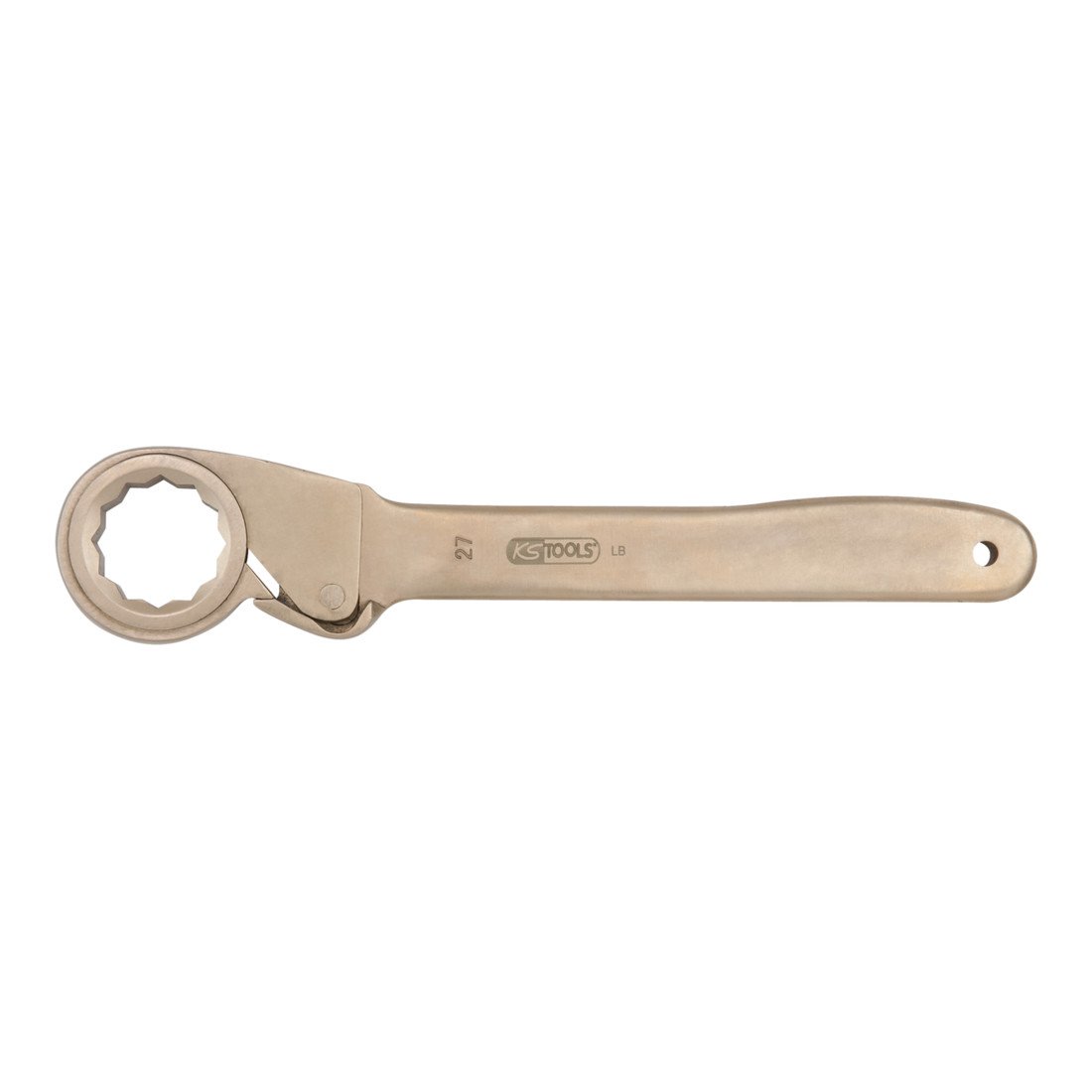 KS Tools 962.0109 9mm Beryllium Plus Ratchet Wrench with Freewheel Mechanism - Perfect for Automotive Repair, DIY Projects & Professional Mechanics