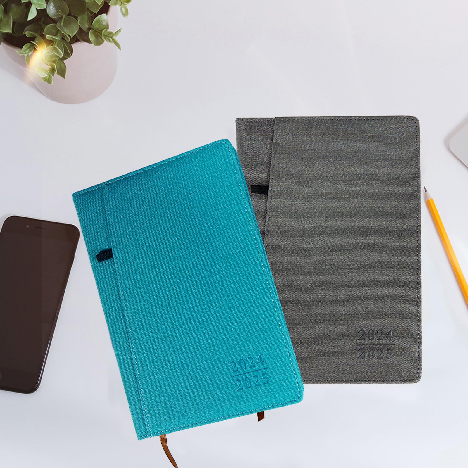 2024-2025 Planner (July 2024 - December 2025) | 18 Month Weekly & Monthly Organizer with Thick Paper, Pen Loop, Pocket & Tabs | 8.26