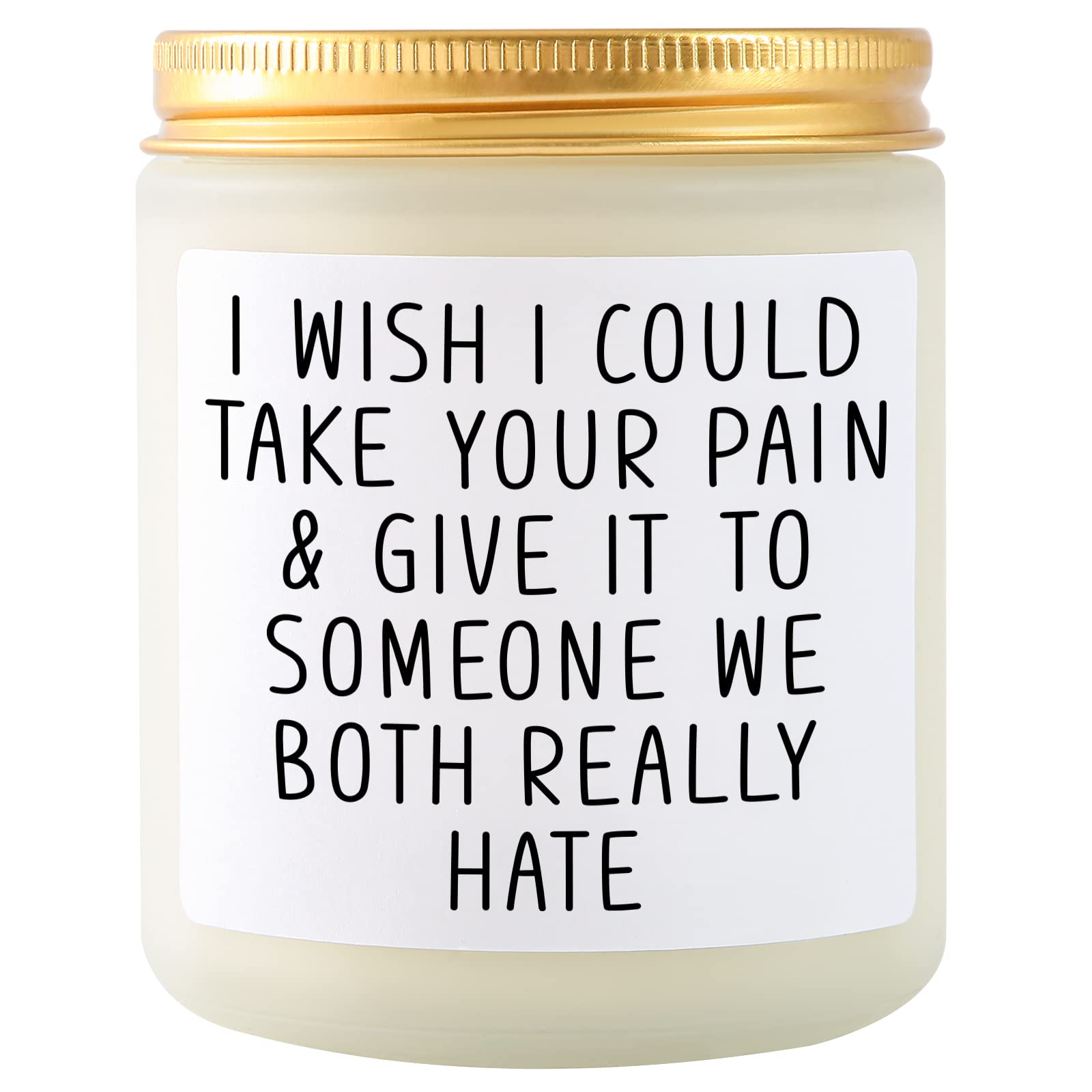 Healing Candles for Women & Men - Get Well Soon Gifts After Surgery, Sympathy, Grieving, Condolence, Divorce & Miscarriage - Inspirational Sorry for Your Loss & Cancer Support Gift - Perfect for Hospital Recovery, Home Comfort & Emotional Healing