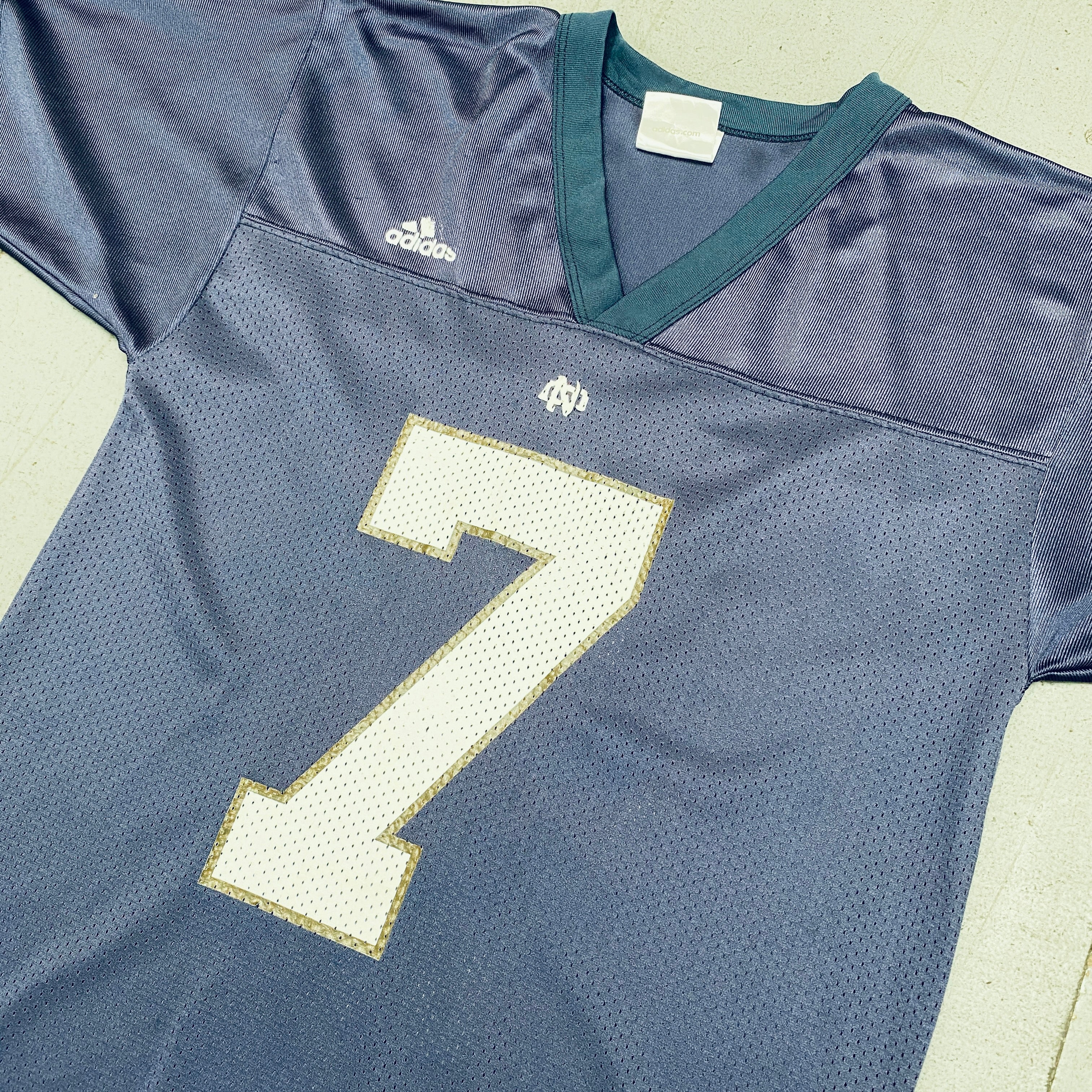 Adidas Notre Dame Fighting Irish #7 Joe Theismann Replica Football Jersey - Men's Size S - Perfect for Game Day, Tailgating & College Football Fan Gifts