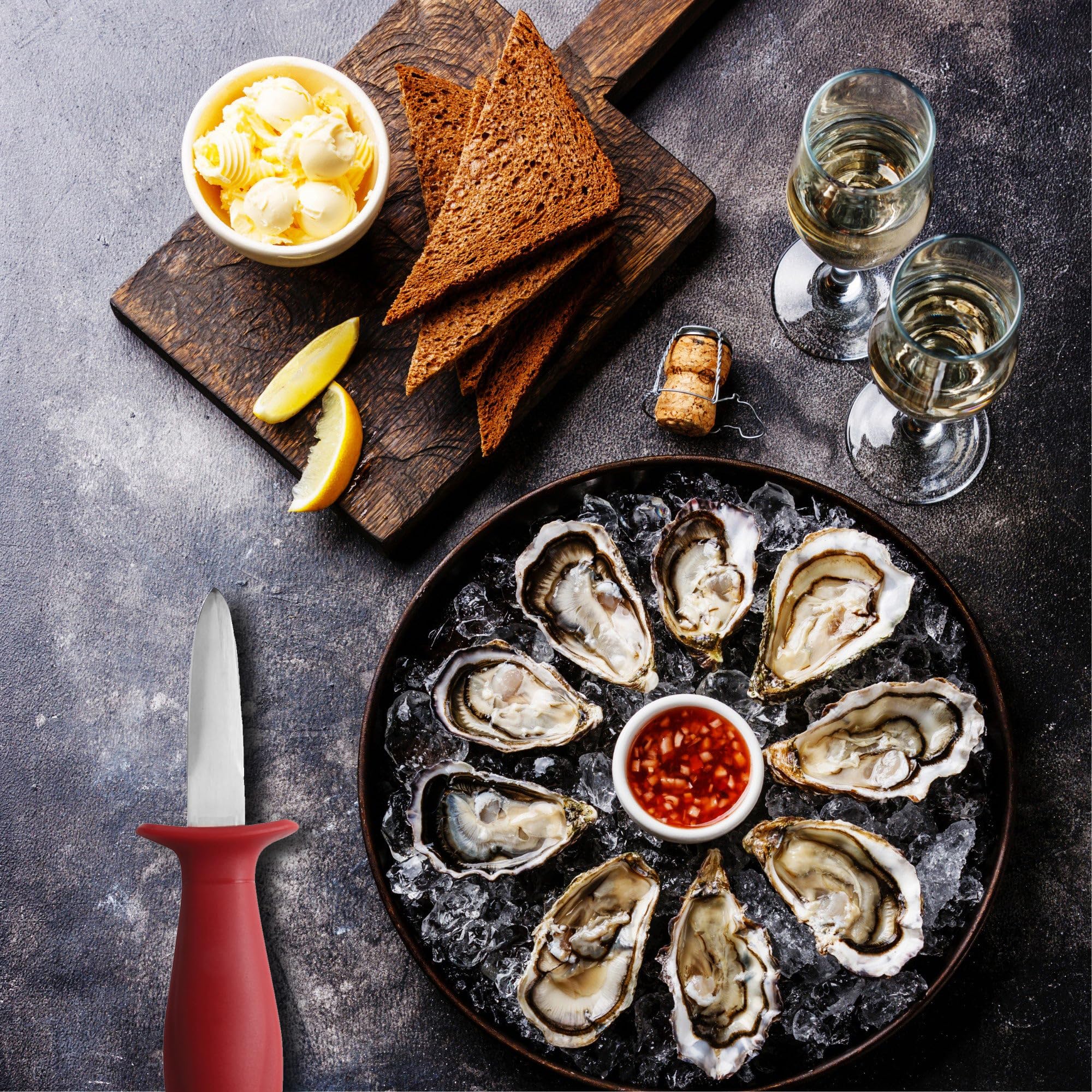 Premium Maine Lobster Cracking Tools Set - Heavy Duty Seafood Crackers, Picks & Shuckers for Crab, Lobster & Shellfish - Perfect for Seafood Lovers & Home Cooks