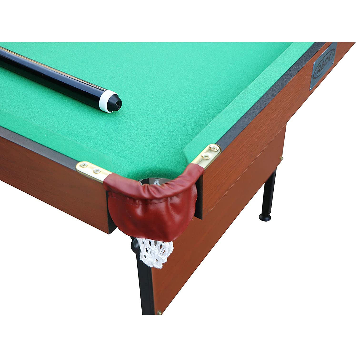 RACK Crucis 5.5-Foot Folding Billiard Pool Table - Portable Game Table for Home, Office, or Bar - Perfect for Indoor Entertainment & Parties