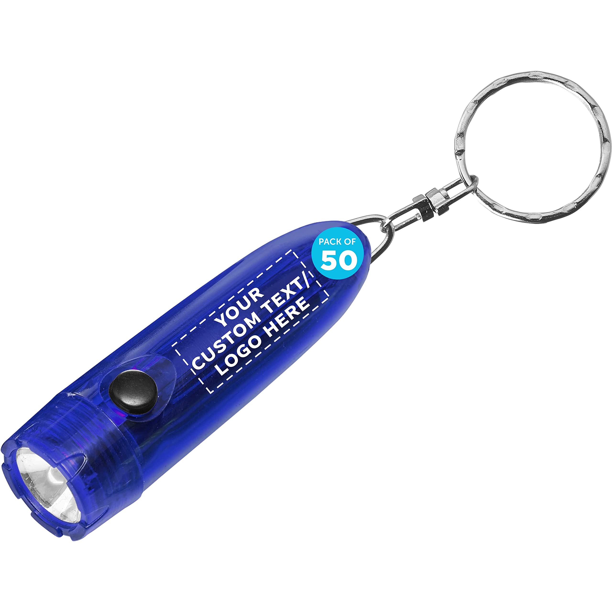 Mini Flashlight Keychains - Bright LED Pocket Light for Emergency, Camping, Hiking & Everyday Carry