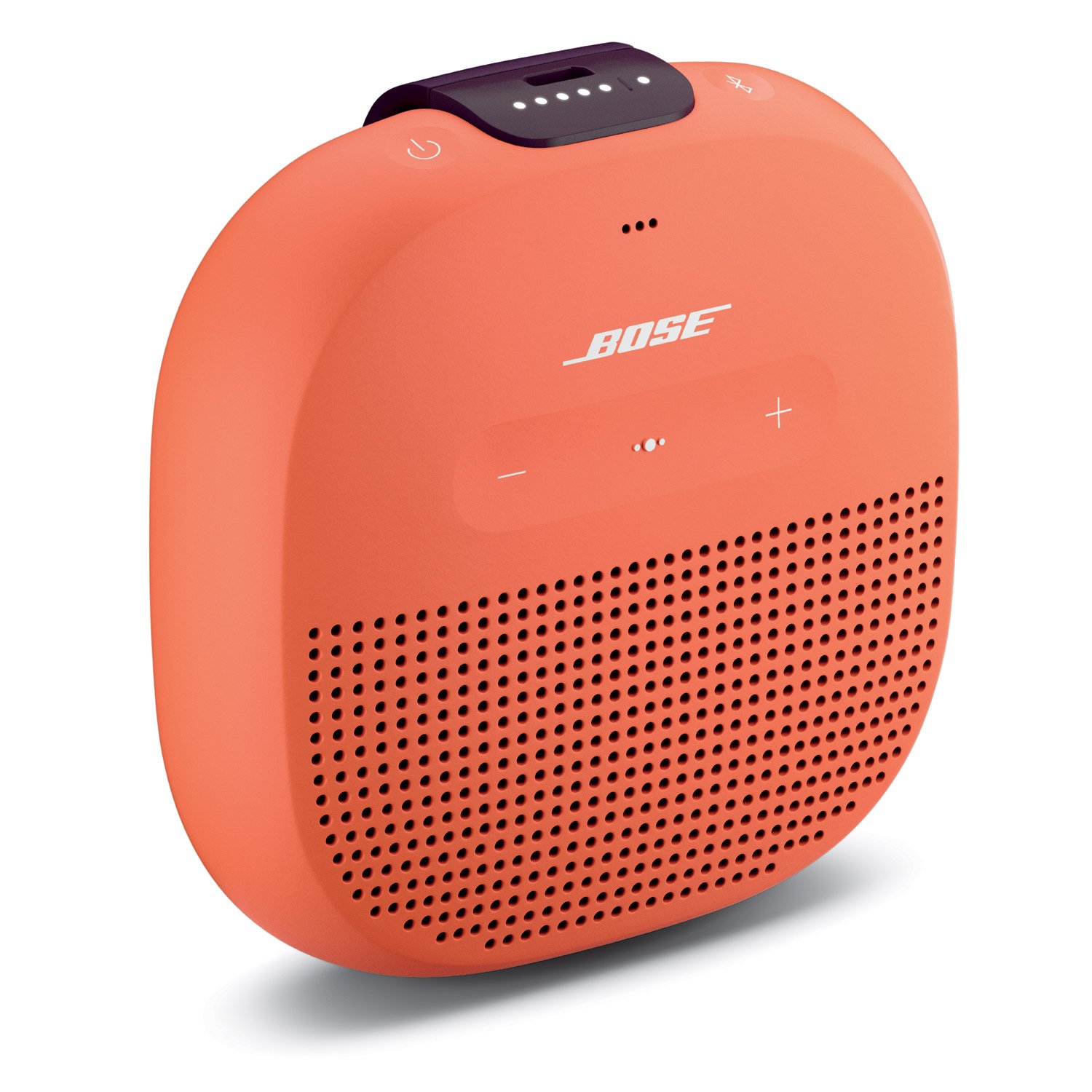 Bose SoundLink Micro: Compact Waterproof Bluetooth Speaker with Rich Bass - Perfect for Outdoor Adventures, Beach, Pool & Travel (Bright Orange)