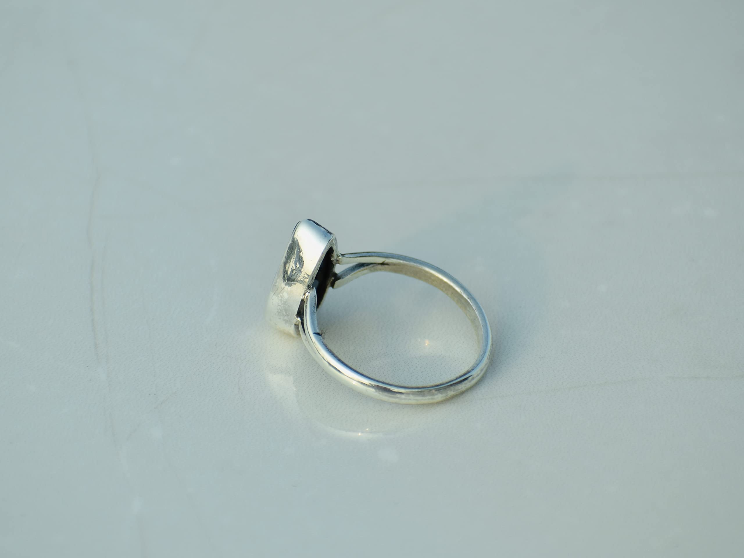 925 Sterling Silver Black Onyx Ring for Women | Handmade Gemstone Jewelry | Elegant Pear Onyx Ring | Perfect Gift for Her | Everyday Wear, Office, Party & Special Occasions