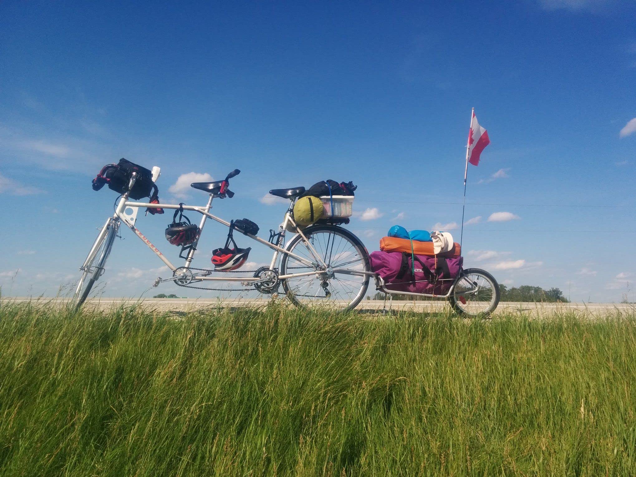 One Wheel Maya Cycle Bicycle Cargo Trailer - Heavy Duty Bike Trailer for Hauling Gear, Groceries & Kids - Perfect for Camping, Commuting & Family Outings