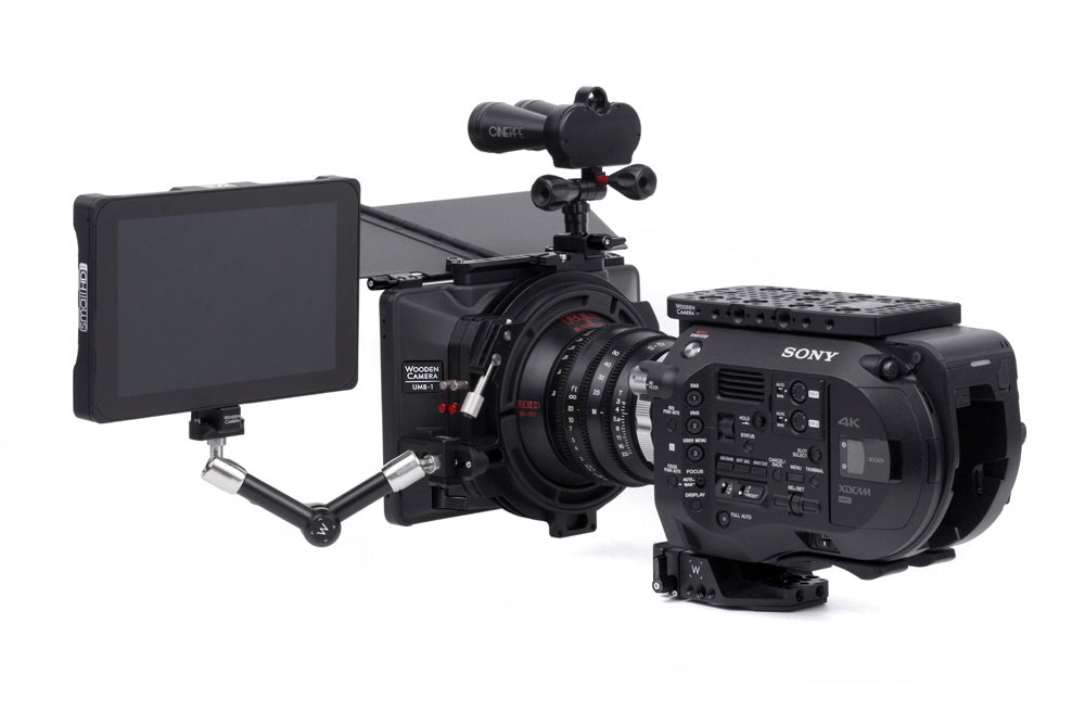 UMB 1 Universal Mattebox Clamp On - Professional Lens Filter Holder for DSLR & Cinema Cameras - Perfect for Filmmaking, Photography & Video Production