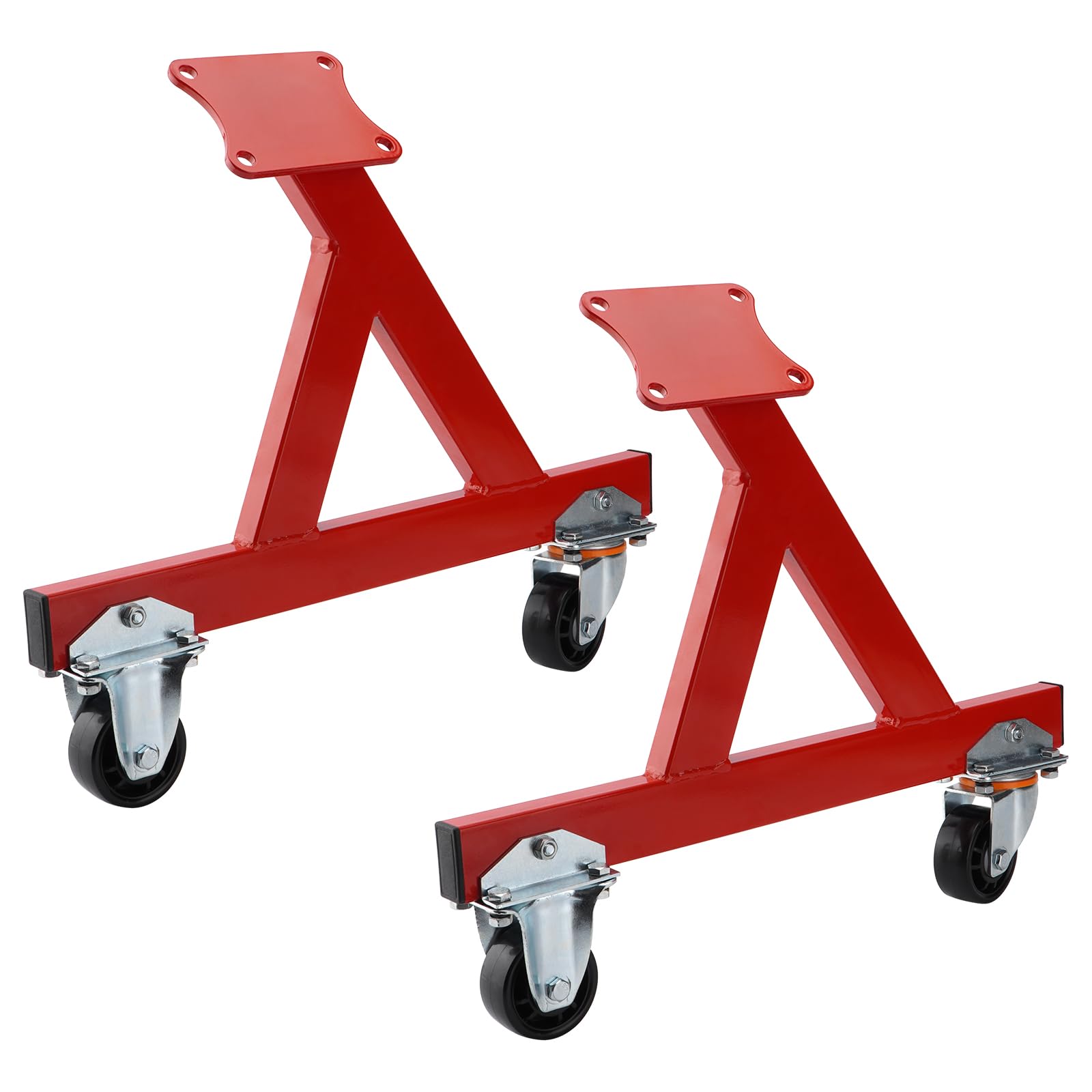Chevy V8 LSX Rolling Engine Storage Stand with Heavy Duty Casters - Portable Engine Stand for Automotive Workshop, Garage & DIY Projects
