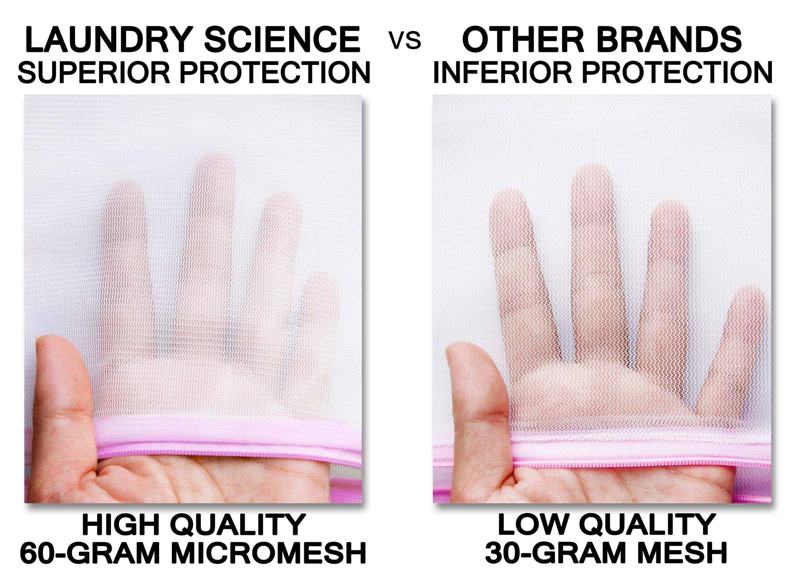 Premium Bra Wash Bags for Delicates - 3 Pack Lingerie Laundry Bags with Mesh Protection - Gentle Washing for Bras, Panties & Swimwear - Perfect for Travel & Machine Wash
