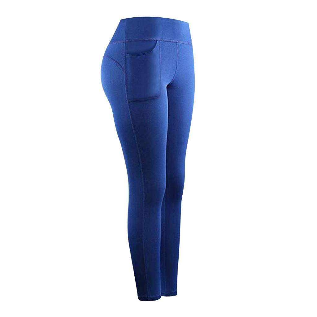TRENDINAO Women's High Waist Compression Capri Yoga Pants with Pockets - Breathable Workout Leggings for Running, Gym, Fitness & Yoga | Perfect for Active Lifestyles & Lounge Wear
