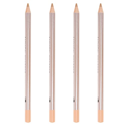KALLORY 4-Piece Professional Concealer & Highlighter Makeup Set - Wooden Concealer Pen & Stick for Flawless Coverage | Perfect for Contouring, Highlighting & Everyday Makeup