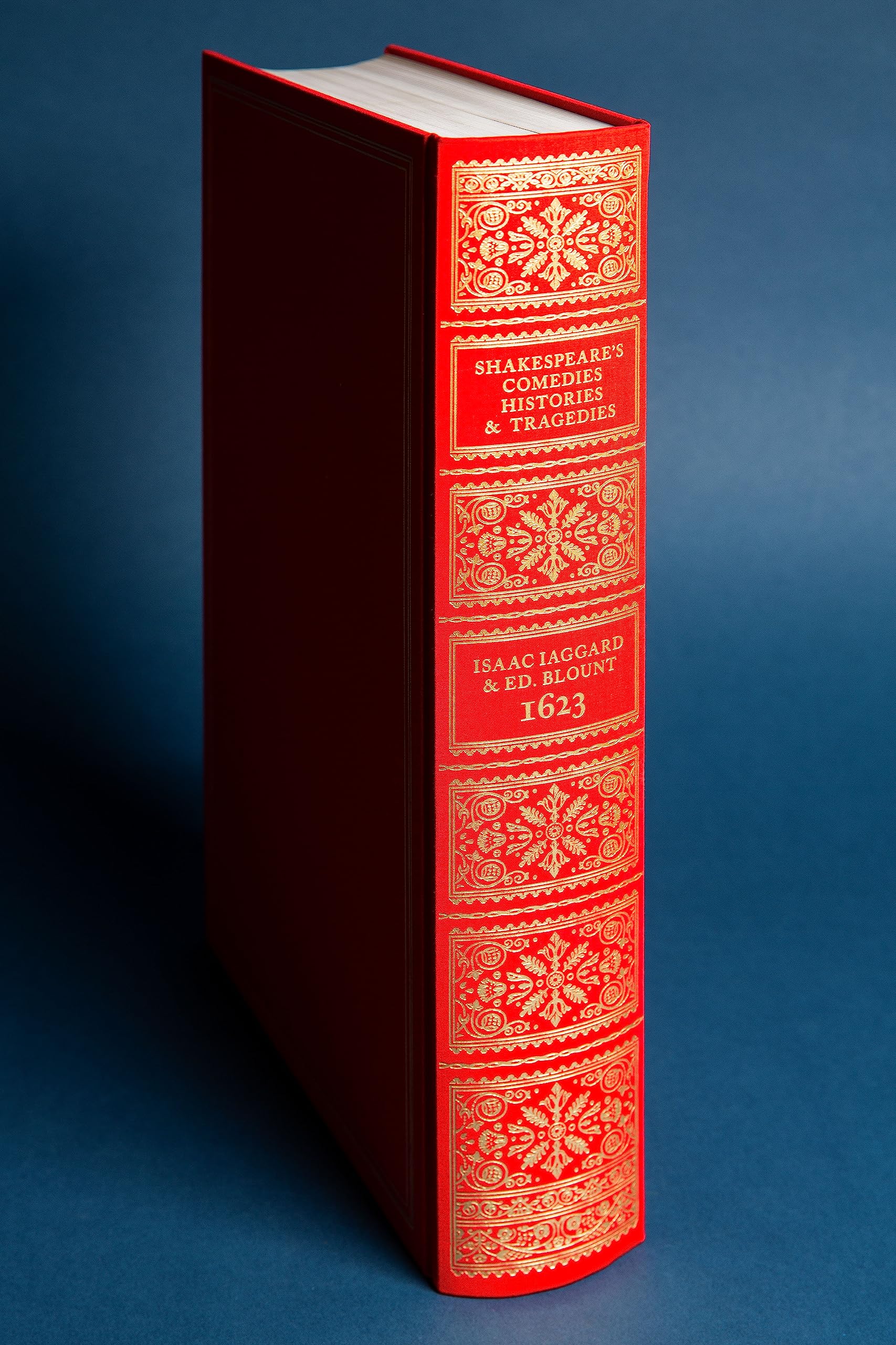 Shakespeare's First Folio 400th Anniversary Facsimile Edition - Mr. William Shakespeare's Comedies, Histories & Tragedies | Authentic Reproduction | Perfect for Literary Collectors, Theater Enthusiasts & Renaissance Studies