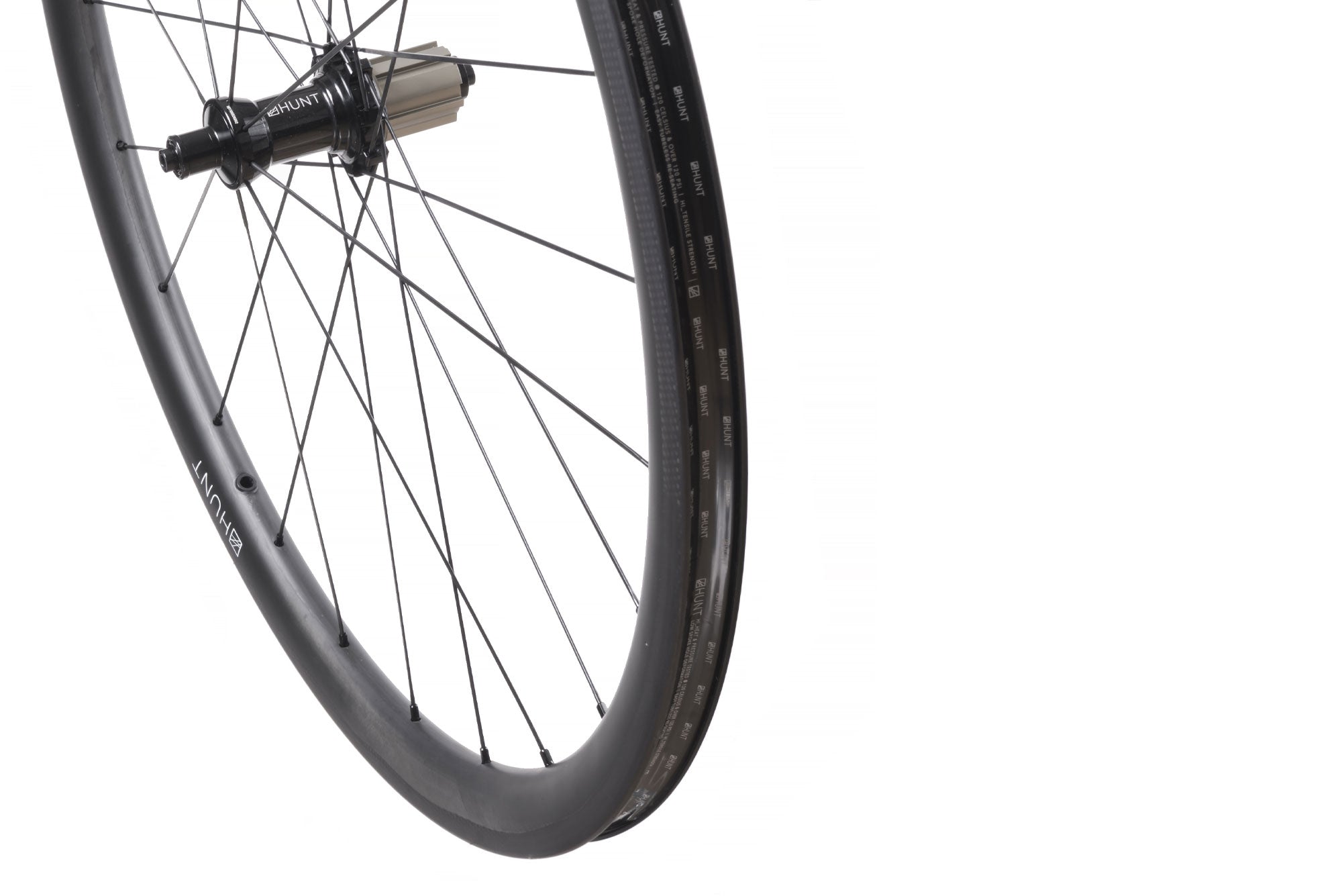 RE:NEW HUNT 36 Carbon Wide Aero Wheelset - Lightweight Carbon Fiber Road Bike Wheels for Speed & Performance | Perfect for Racing, Triathlon & Endurance Cycling