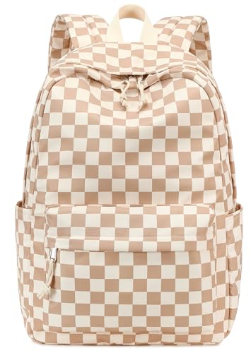 Brown White Checker