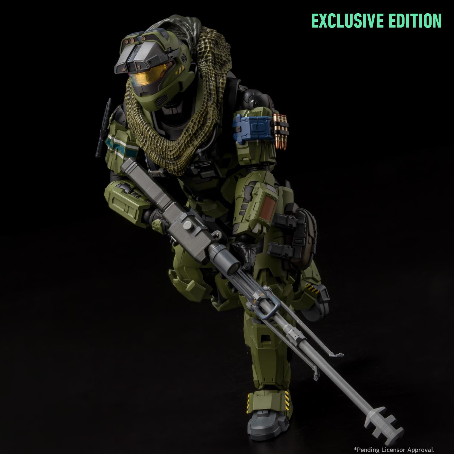 1000toys RE:EDIT Halo: Reach Jun A266 (Noble Three) 1/12 Scale PX Previews Exclusive Collectible Action Figure - Perfect for Display, Gaming Enthusiasts, and Halo Fans Collection
