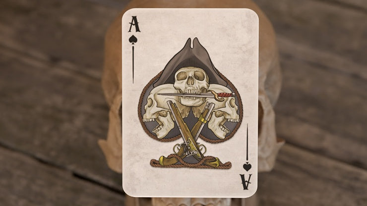 The Pirate Deck by BrainVessel - Premium Pirate-Themed Playing Cards for Collectors & Game Nights | Perfect for Poker, Magic Tricks & Themed Parties