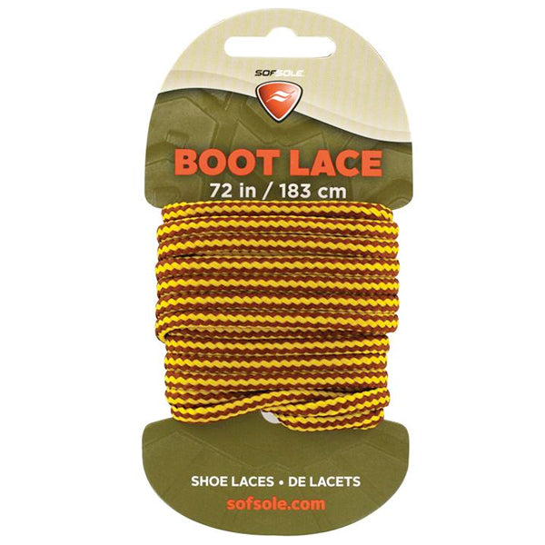 Durable Round Boot Laces - 72 Inch Long Shoelaces for Work Boots & Hiking Shoes - Perfect for Outdoor, Construction & Heavy-Duty Use