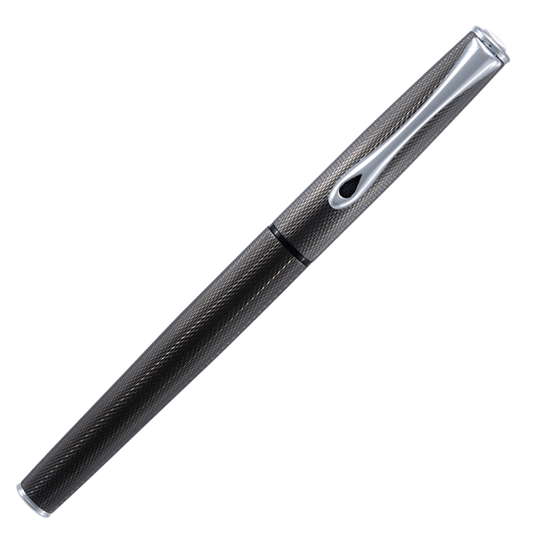 Diplomat Esteem Black Barley Fountain Pen - Premium Writing Instrument for Professionals & Collectors - Perfect for Signing Documents, Journaling & Gift Giving