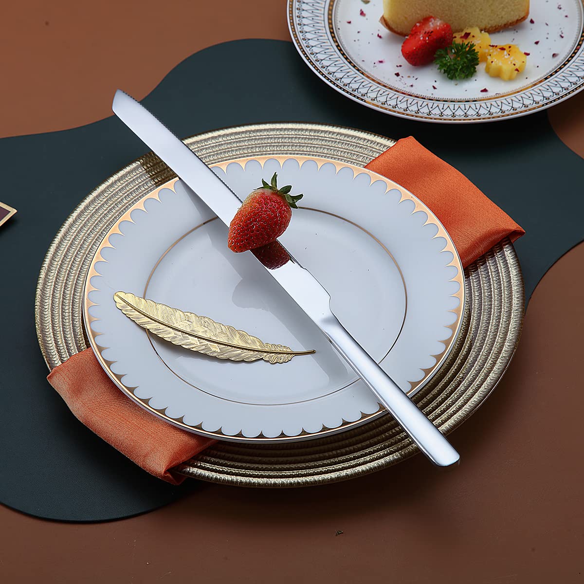 Stainless Steel Wedding Cake Knife and Server Set - Elegant Cake Cutting Utensils for Weddings, Parties & Special Events - Dishwasher Safe Shiny Silver - Perfect for Wedding Cakes, Anniversary Celebrations & Family Gatherings