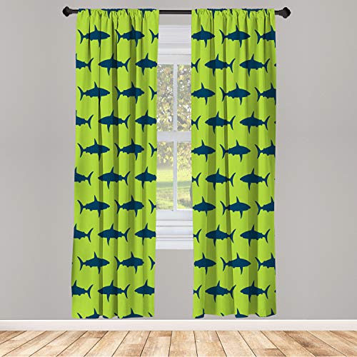 Dark Blue and Lime Green