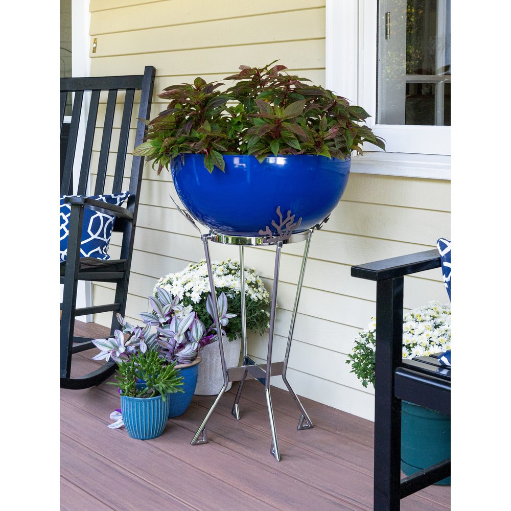 Kazuyo Planter by Achala Designs - Modern Ceramic Flower Pot for Indoor Plants, Succulents & Home Decor | Perfect for Living Room, Office & Garden Decorations