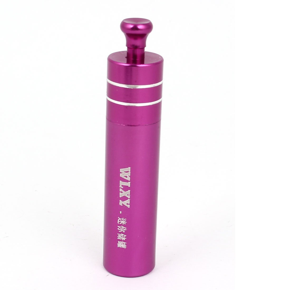 Waterproof Aluminum Cylinder Tool Organizer - Durable Purple Component Storage Box for Workshop, Garage & DIY Projects