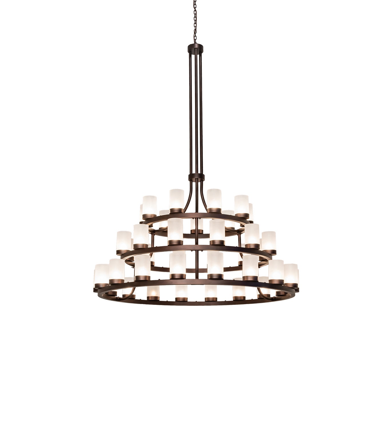39-Light Crystal Chandelier for Dining Room - Elegant Modern Ceiling Light Fixture with LED Bulbs for Home Decor, Wedding, Restaurant & Hotel Lighting