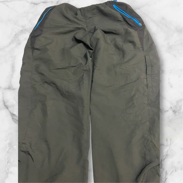 Nike Vintage Track Pants for Men - Baggy Nylon Joggers with Water-Resistant Shell - Perfect for Running, Gym & Streetwear Fashion