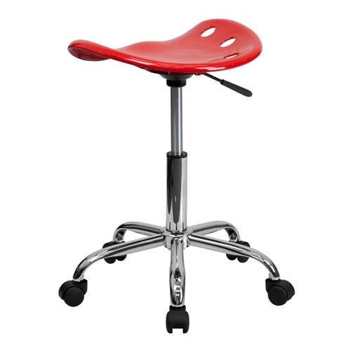 Vibrant Apple Green Tractor Seat & Chrome Stool - Retro Diner Style Bar Stool for Kitchen, Cafe, and Home Decor