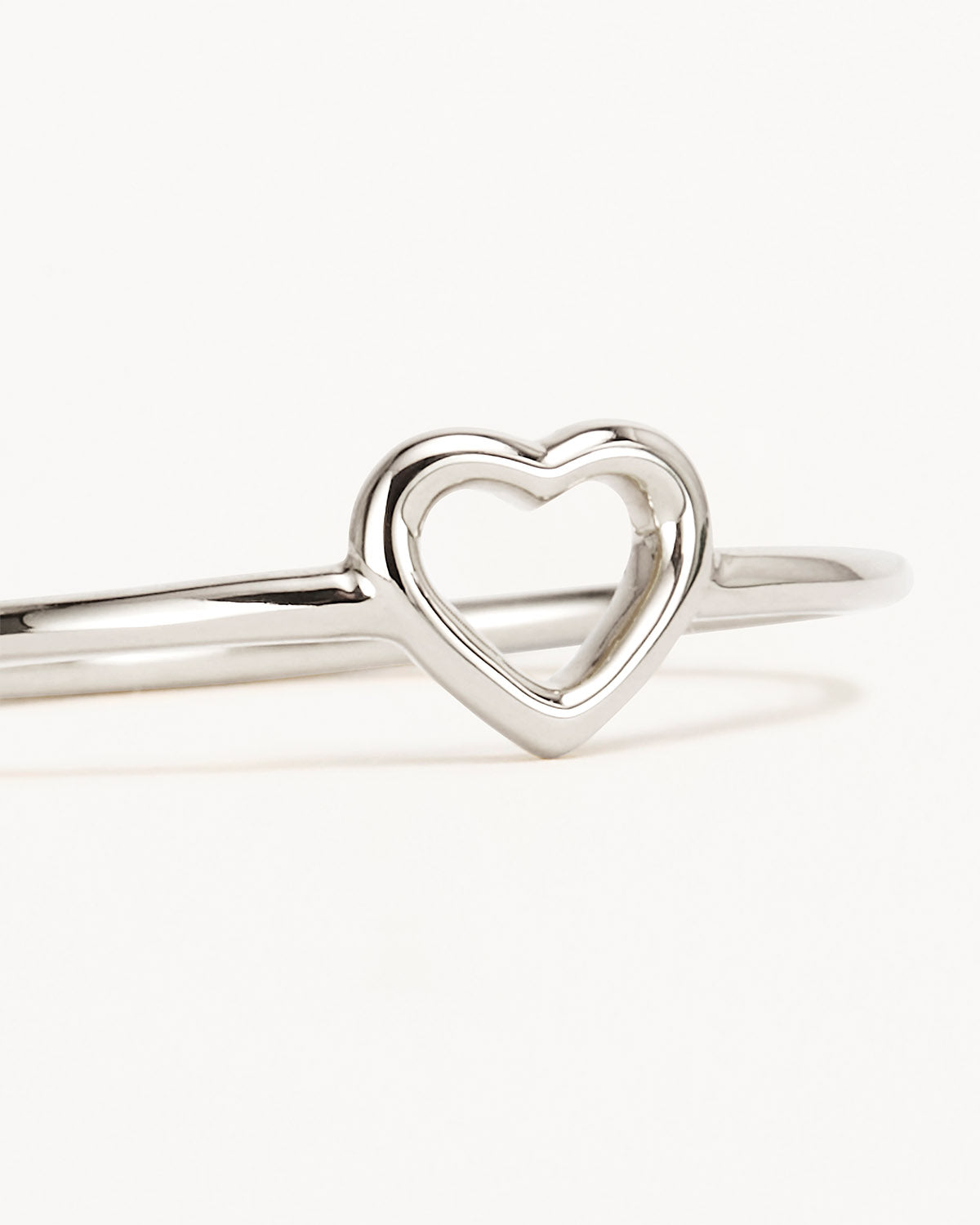 Sterling Silver Pure Love Ring - Elegant 925 Silver Ring for Women, Dainty & Minimalist Jewelry Gift for Her - Perfect for Anniversaries, Engagements & Everyday Wear