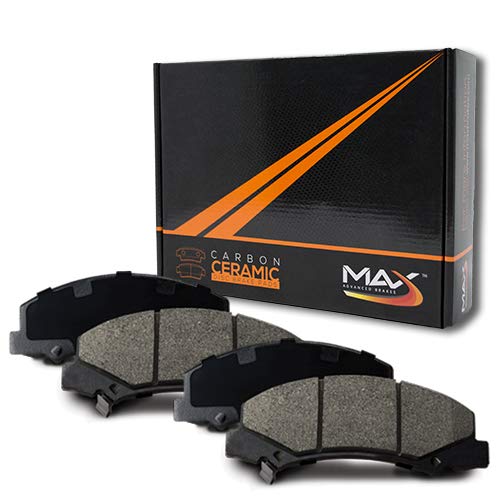 High-Performance Carbon Ceramic Brake Pads KT124451 - Front | Superior Stopping Power for Sports Cars & Performance Vehicles | Perfect for Track Days & High-Speed Driving