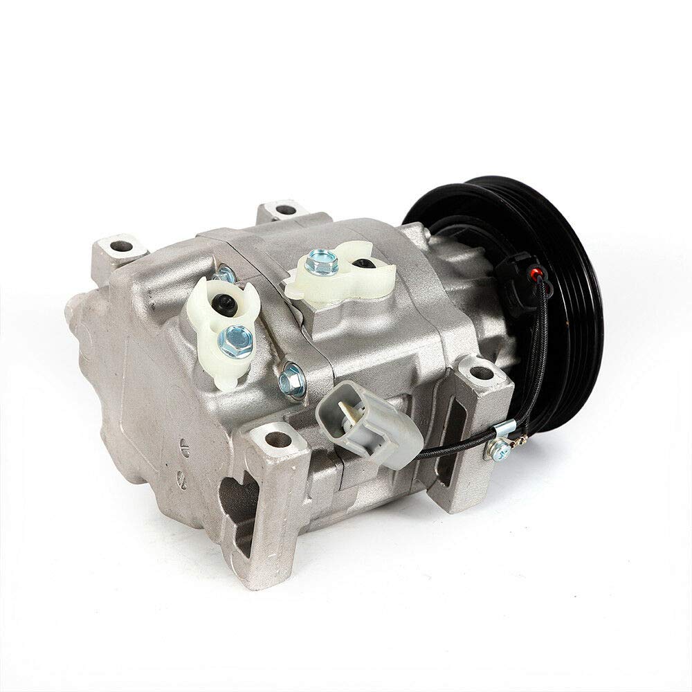 Replacement AC Air Conditioner Compressor & Clutch Kit for 2000-2005 Toyota Echo 1.5L - Part #7512643, CO 11063AC - Perfect for Summer Cooling & Auto AC Repair