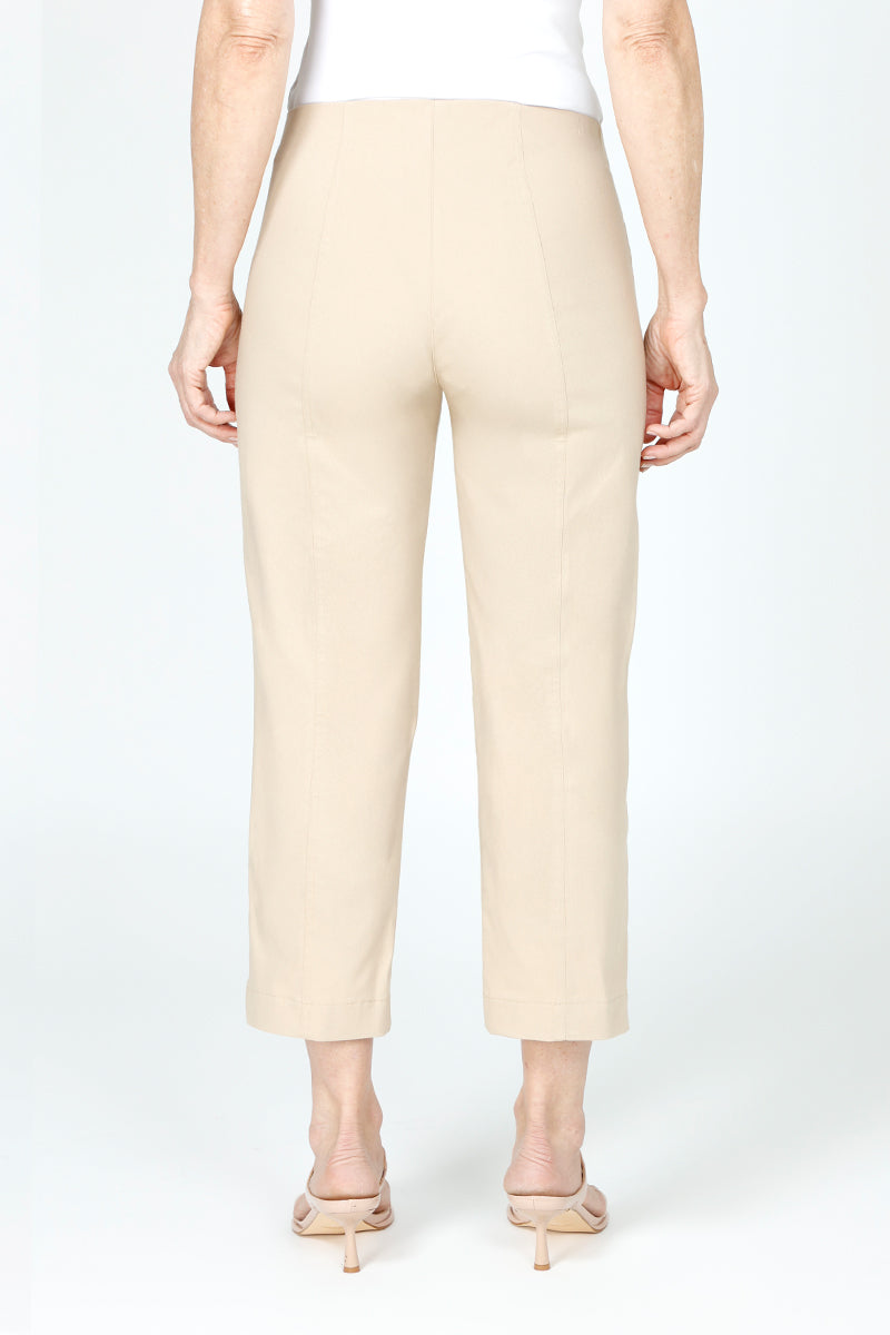 Elliott Lauren Classic Crop Cargo Pants for Women - High Waisted Utility Pants with Pockets | Perfect for Hiking, Travel & Casual Streetwear