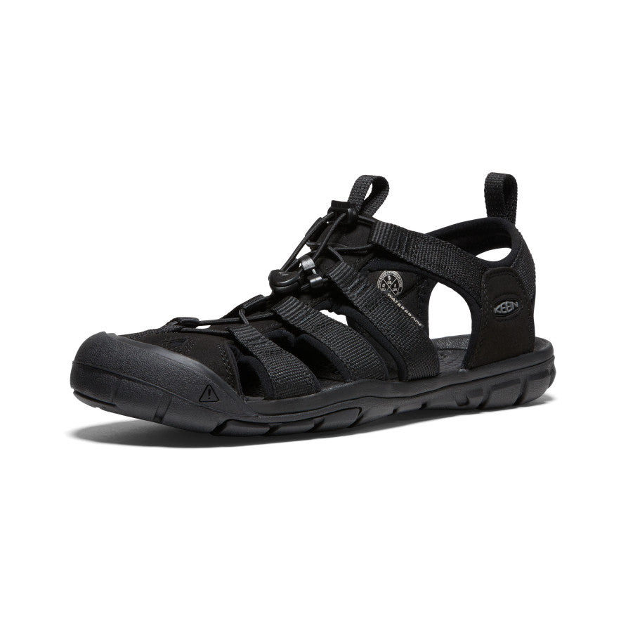 Men's Clearwater CNX Triple Black Sneakers - Lightweight Comfortable Walking Shoes for Men | Perfect for Running, Gym Workouts & Casual Wear