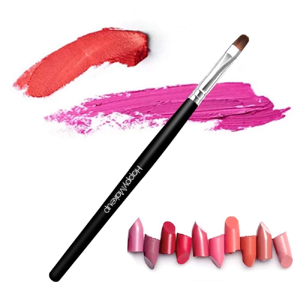 2 Pcs Lip Brush Concealer Brushes - Professional Lipstick & Gloss Applicators, Eyeshadow & Lip Liner Makeup Brush Set for Precise Application | Perfect for Daily Makeup, Travel & Professional Cosmetics Kit