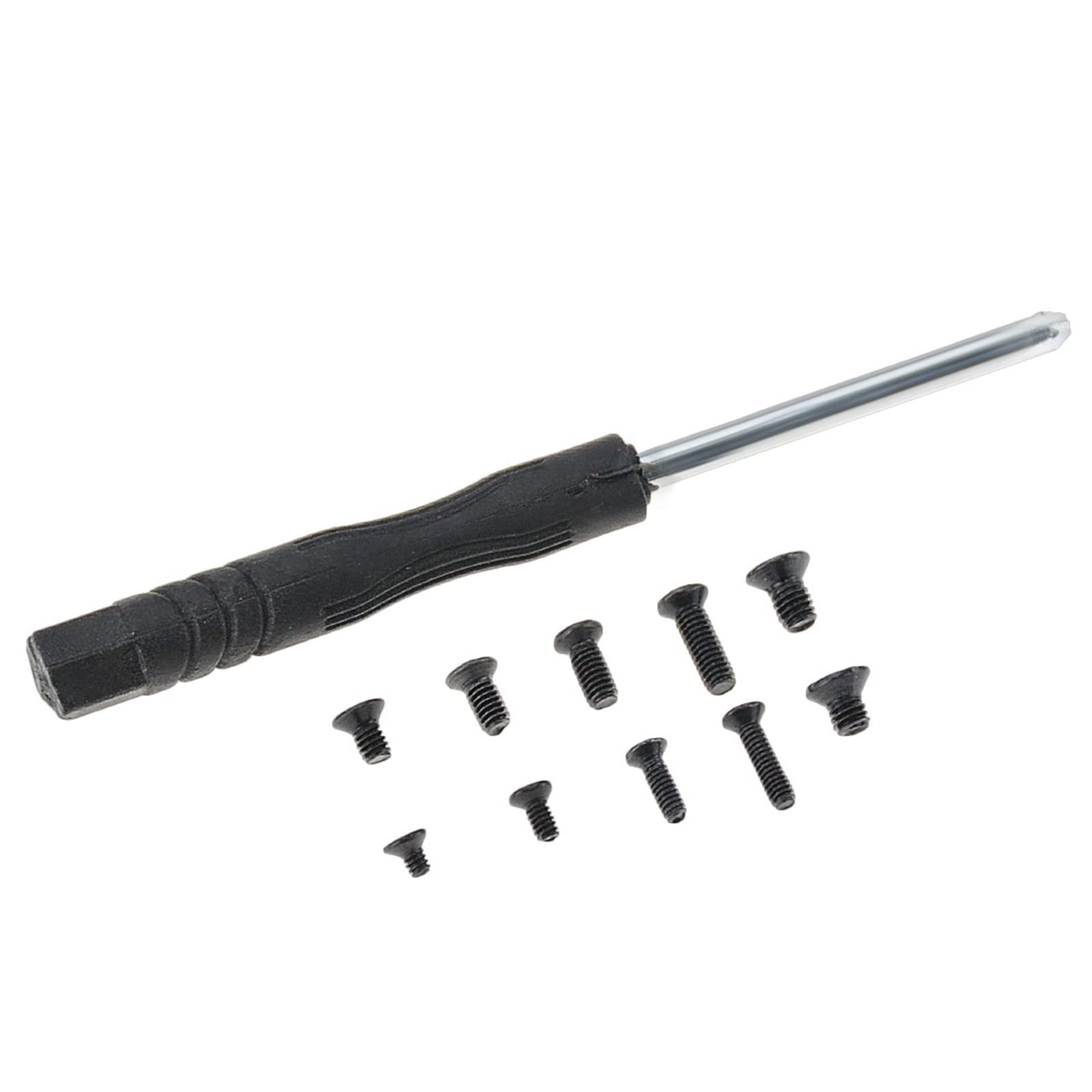 Amangul Cross Grooved Flat Head Mechanical Screws - Laptop & Notebook Computer Replacement Screws (10-Pack) - Perfect for PC Repair, Electronics Assembly, and DIY Projects