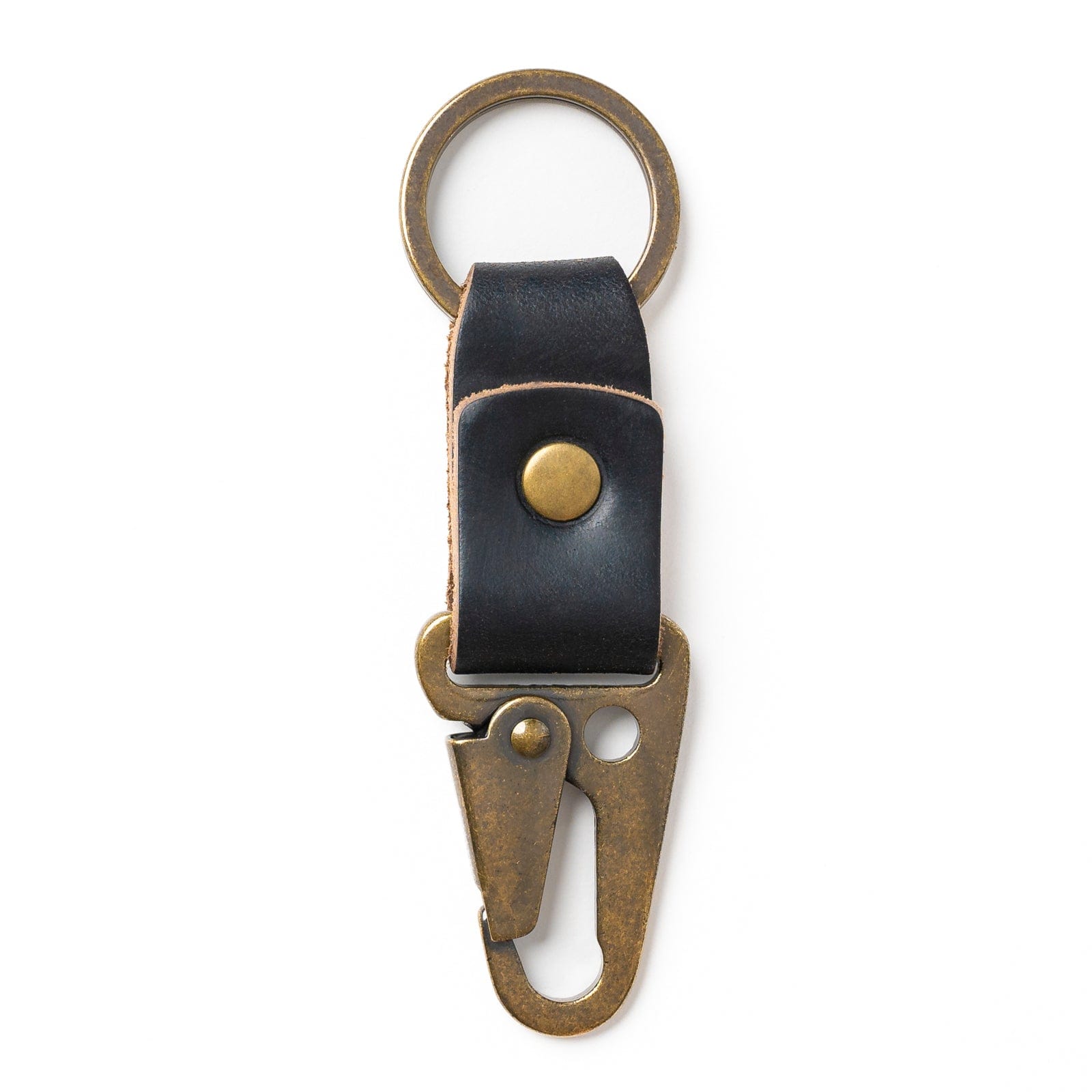 Premium Leather Keychain Clip - Durable & Stylish Key Holder for Home, Office, and Travel Accessories