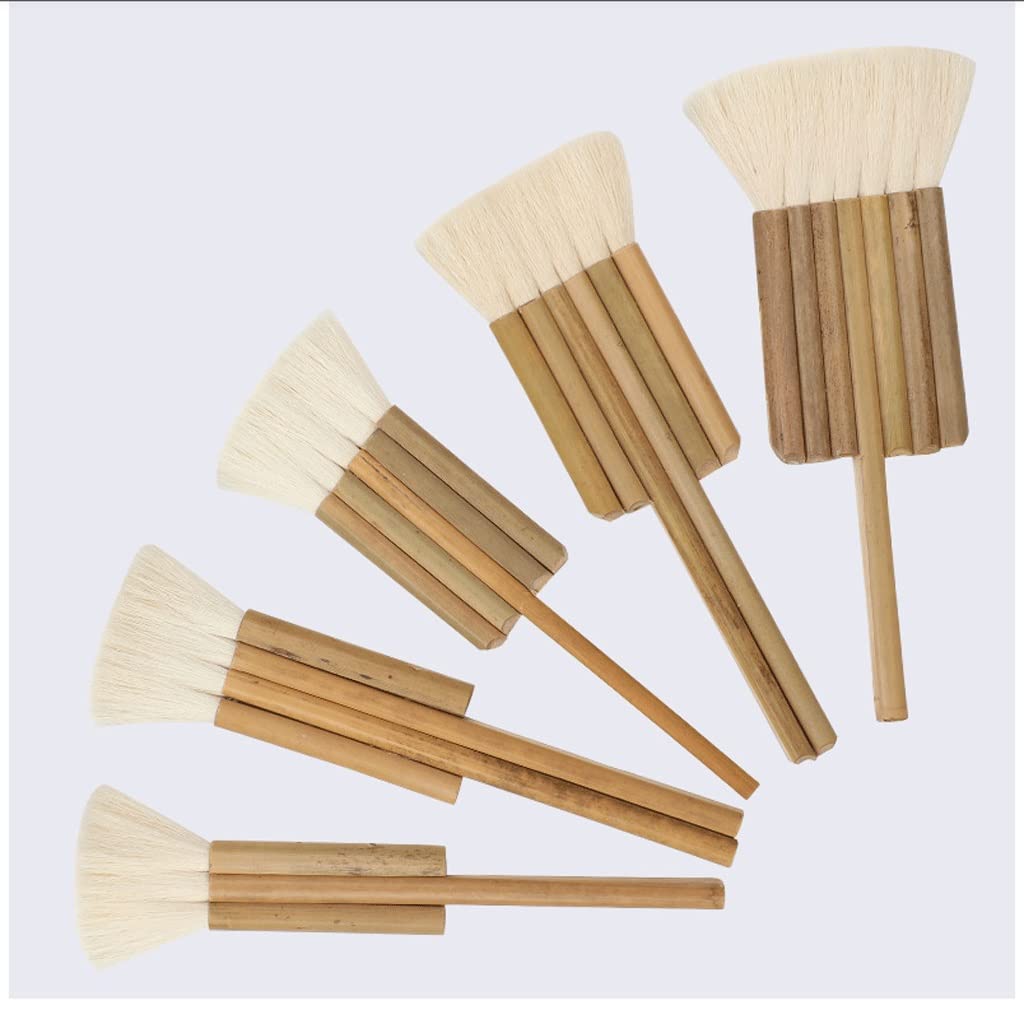 Premium Single Row Pen Brush Set for Watercolor, Chinese Painting & Oil Painting - Shading Pen (5 Colors, One Size) - Perfect for Artists, Calligraphy & DIY Crafts