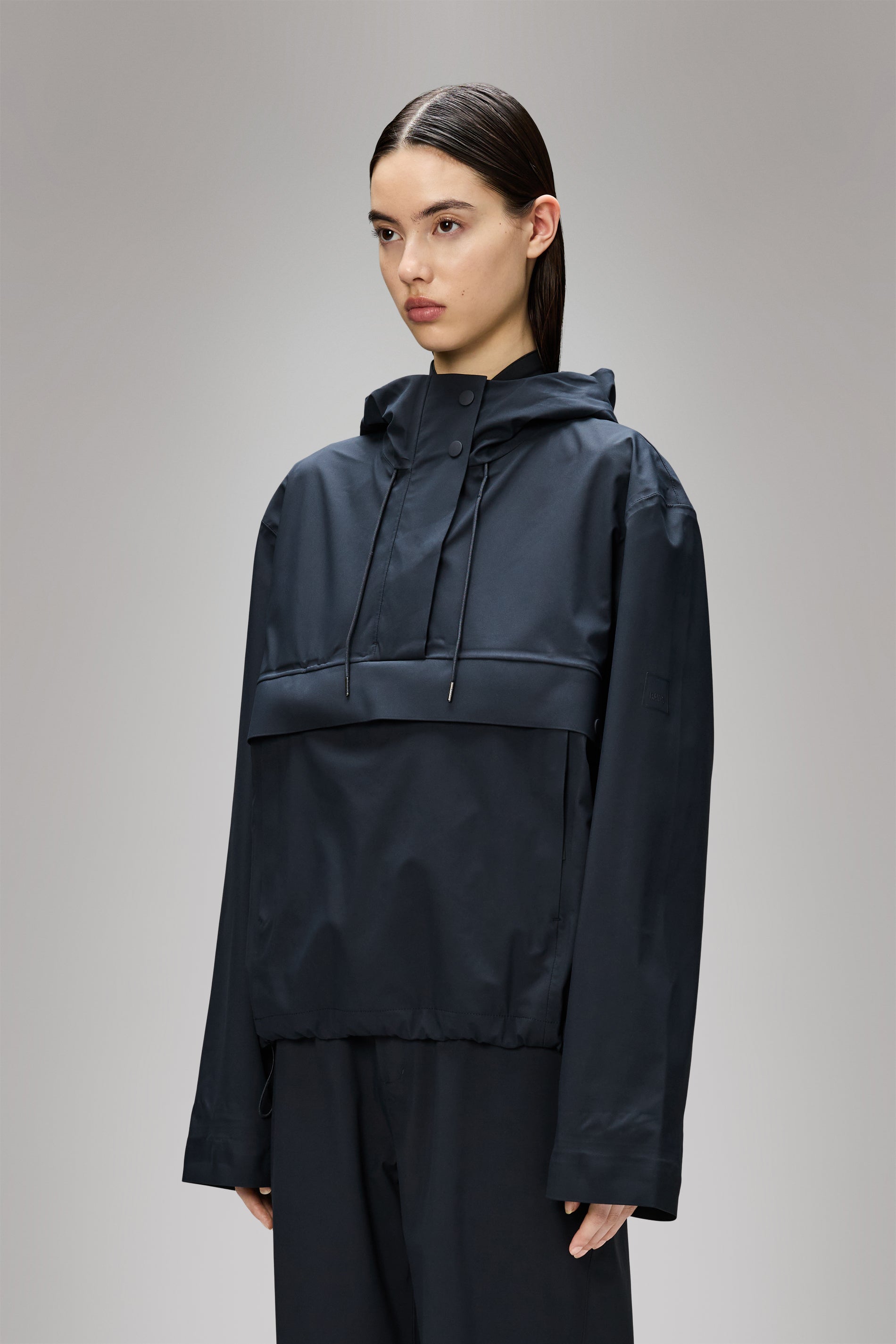 Suva Hardshell Short Waterproof Anorak Jacket for Men & Women - Lightweight Windproof Outdoor Shell for Hiking, Camping & Travel