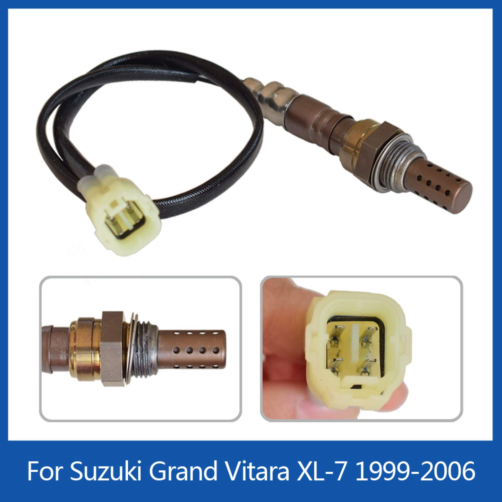 Oxygen Sensor for Suzuki Grand Vitara XL-7 1999-2006 - Direct Fit O2 Lambda Air Fuel Ratio Sensor 18213-65D10 234-4084 18213-65D30 - Improve Engine Performance & Fuel Efficiency