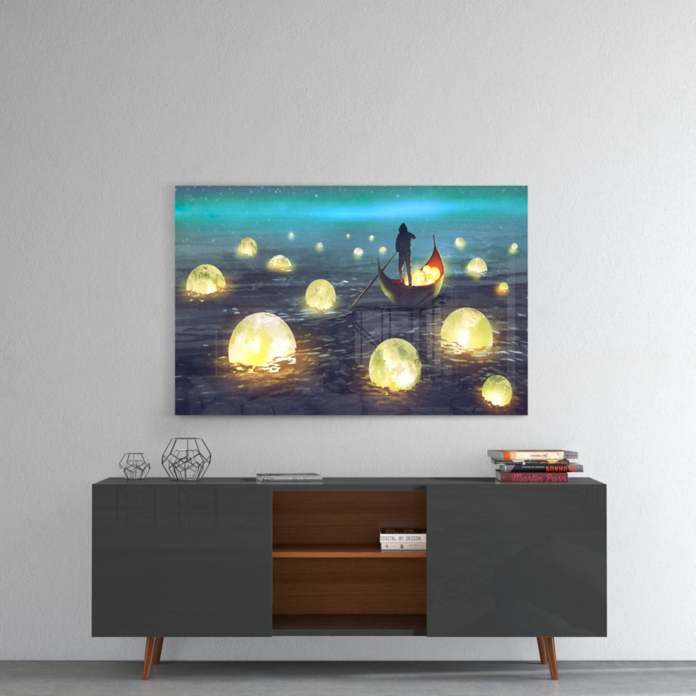 Moon Collector - Premium Moon Phase Wall Art & Decor for Home, Office & Gift - Perfect for Astronomy Lovers & Celestial Themed Spaces