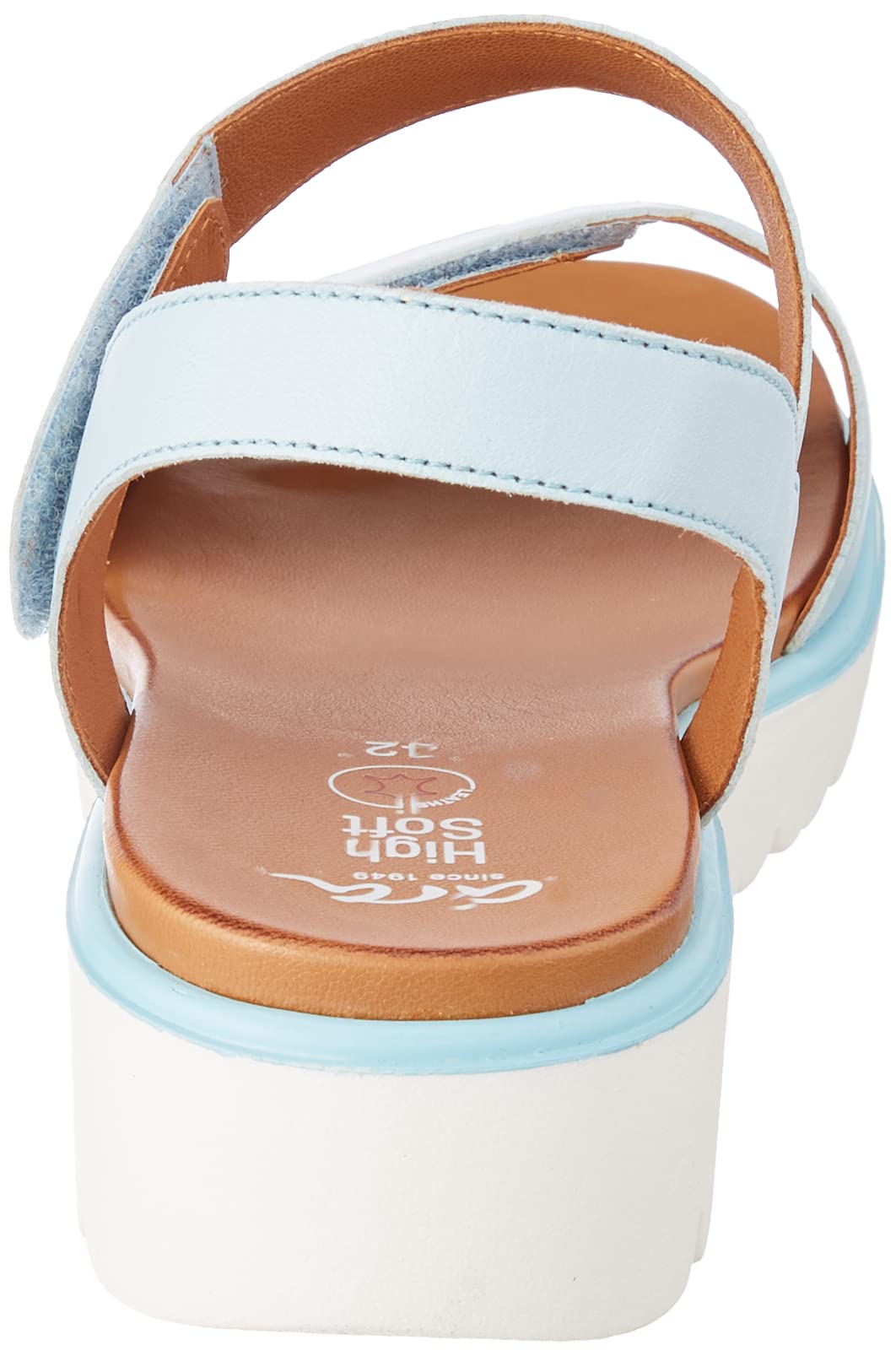 ARA Women's Comfortable Ankle-Strap Wedge Sandals - Stylish Summer Casual Shoes for Beach, Vacation & Everyday Wear