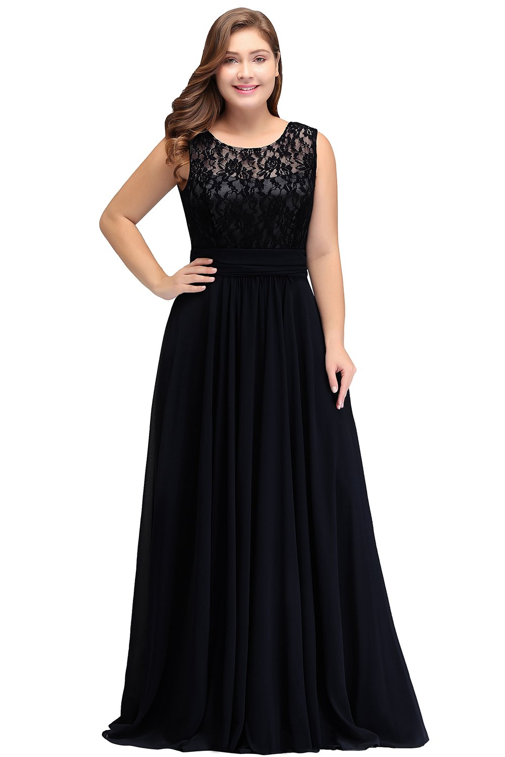 Elegant Plus Size Chiffon Mother of the Bride Dresses - Women's Long Formal Prom Gowns for Weddings, Special Occasions & Evening Events